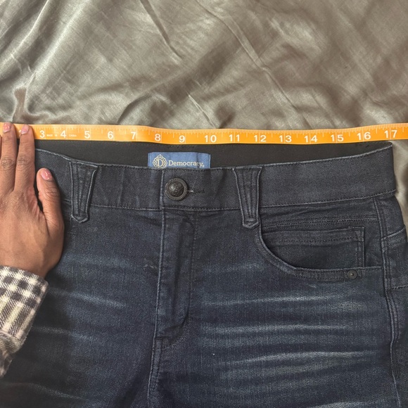 Democracy “AB"solution Straight Leg Jeans dark wash size 12 - Picture 9 of 12